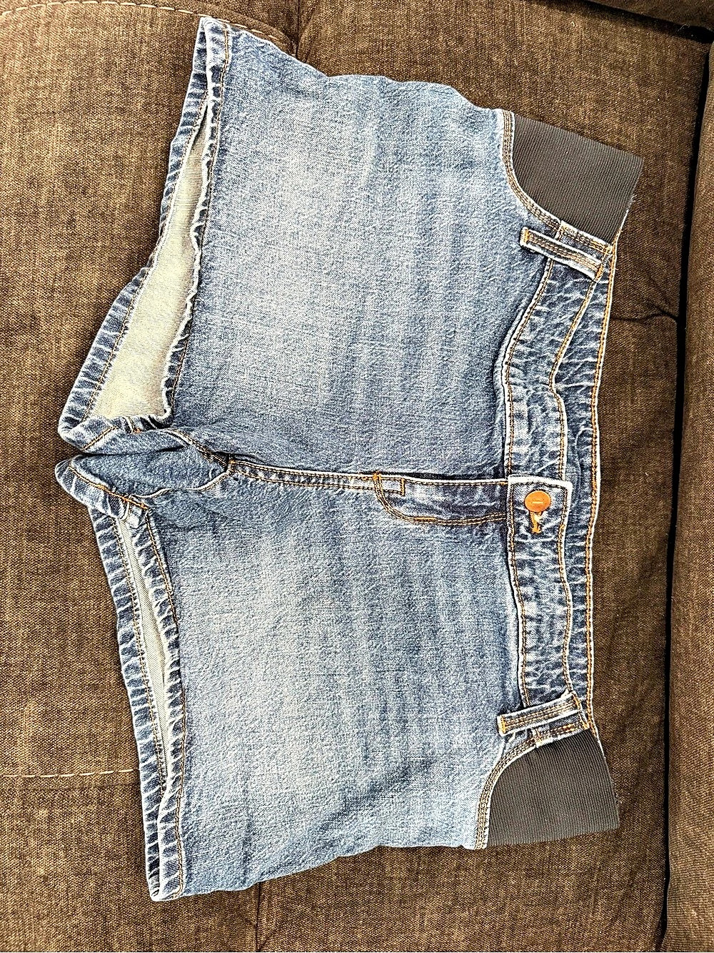 Maternity Denim Shorts